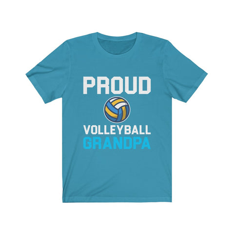 Image of Proud Volleyball Grandpa - Unisex Tee