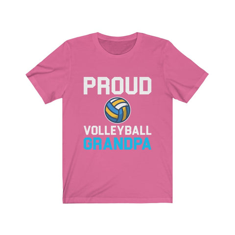 Image of Proud Volleyball Grandpa - Unisex Tee