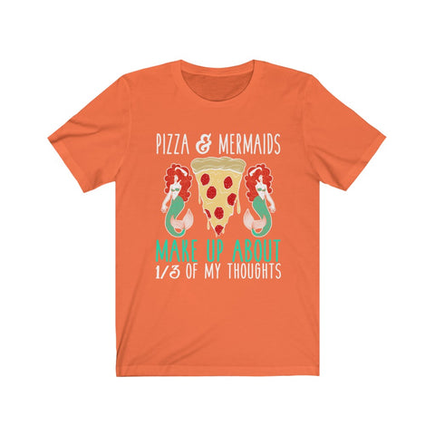 Image of Pizza & Mermaids - Unisex Tee