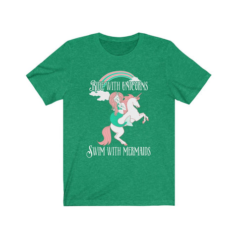 Image of Ride With Unicorns - Unisex Tee