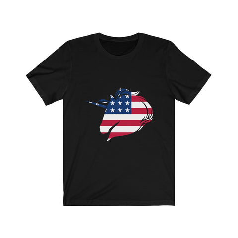 Image of American Flag - Unisex Tee