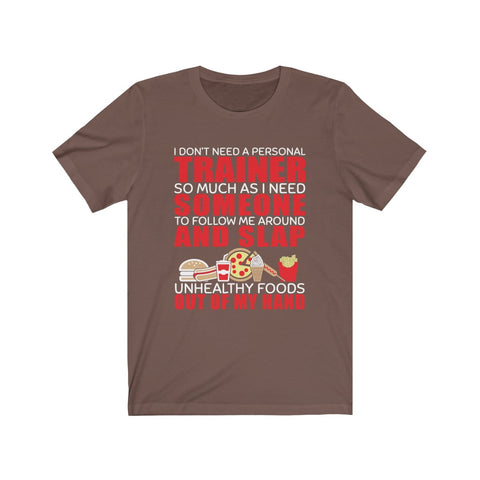 Image of Unhealthy Foods Out of My Hand - Unisex Tee