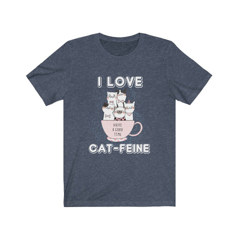 Image of I Love Cat-Feine - Unisex Tee