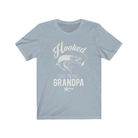 Image of Hooked On Being Grandpa - Unisex Tee