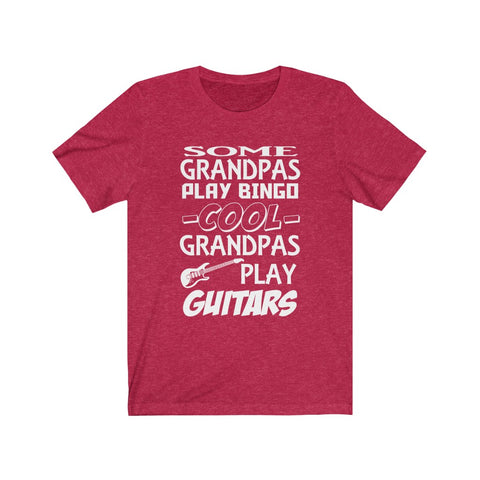 Image of Grandpas Play Guitars - Unisex Tee