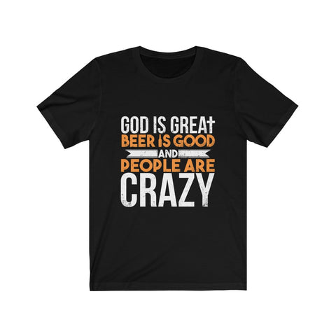 Image of God is Great Beer is Good - Unisex Tee