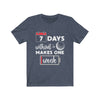 7 Days Without Golf - Unisex Tee