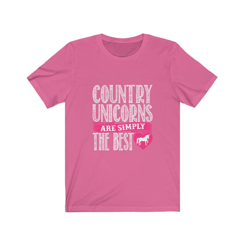 Image of Country Unicorns Are Simply The Best - Unisex Tee
