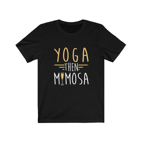 Image of Yoga Then Mimosa - Unisex Tee