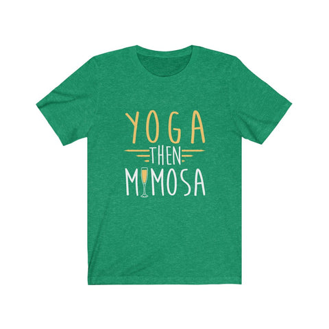 Image of Yoga Then Mimosa - Unisex Tee