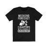 Camping With A Chance Of Drinking - Unisex Tee