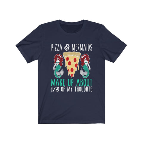 Image of Pizza & Mermaids - Unisex Tee