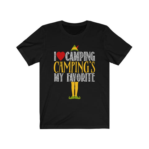Image of I Love Camping Camping's My Favorite - Unisex Tee