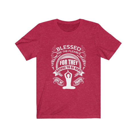 Image of Blessed Are The Flexible - Unisex Tee